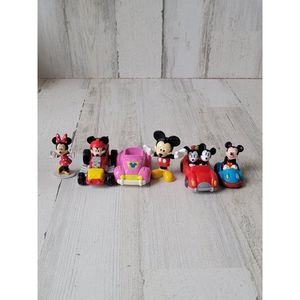 Mickey Minnie Mouse couple car ride playset toy figure‎